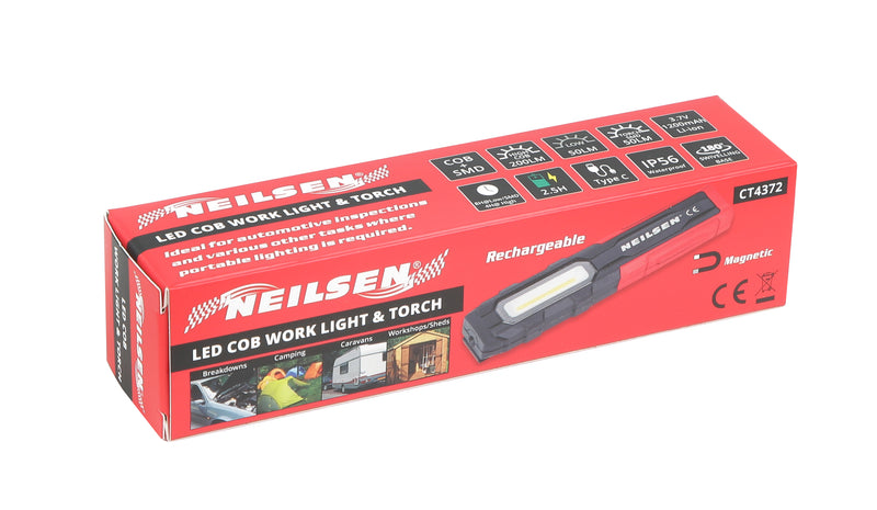 CT4372 - LED COB Work Lamp and Torch