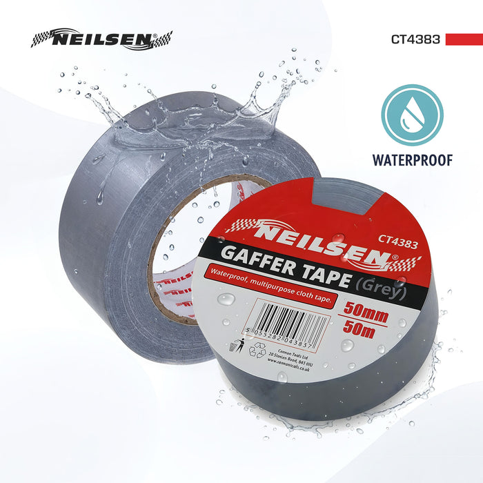 CT4383 - Duct Tape 50mm x 50M - Grey