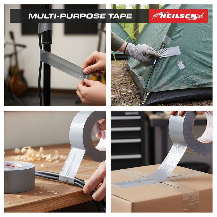 CT4383 - Duct Tape 50mm x 50M - Grey