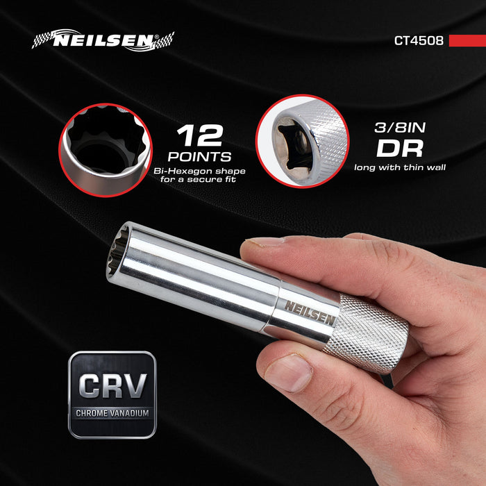 CT4508 - 3/8in Dr Spark Plug Socket 14mm