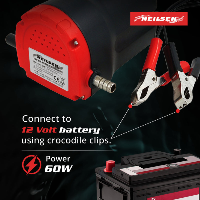 CT4597 - Electric Diesel Fuel Pump - 12V Oil Pump / Extractor