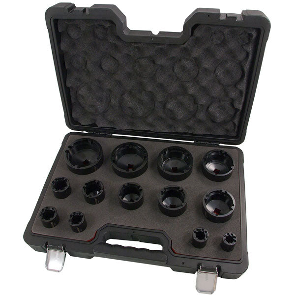 CT4605 - 13pc Grooved Locknut Socket Set — Neilsen Tools