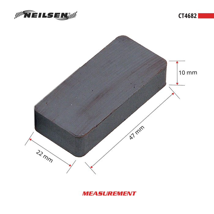 CT4682 - Ceramic Block Magnets 2pcs