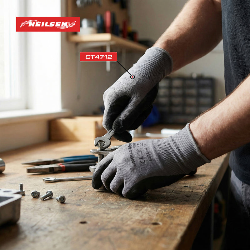 CT4712 - Nylon Spandex Gloves Size 9 Large Pack of 12 Pair