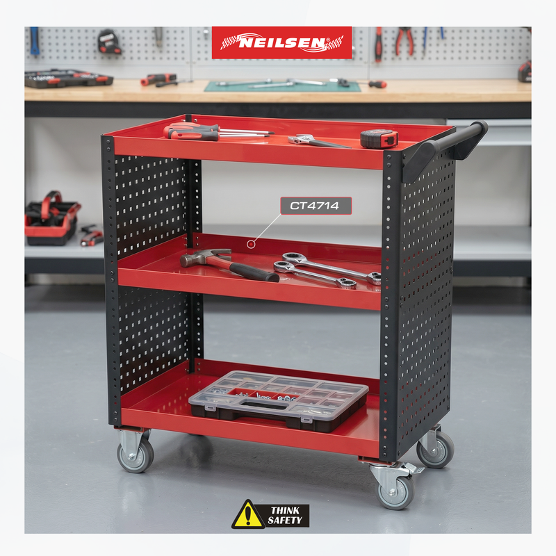 CT4714 - Tool Cart 3 Shelves