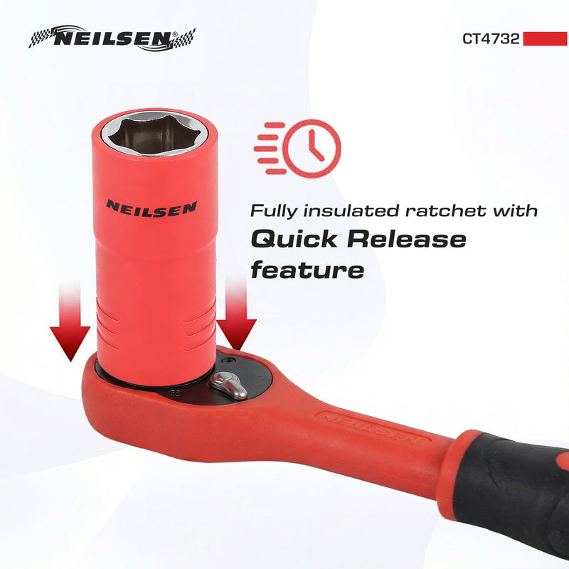 CT4732 - 17mm Insulated Socket 1/2inch Drive