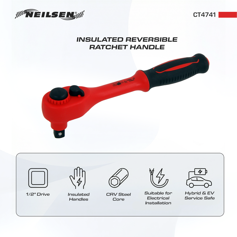 CT4741  - 1/2in DR Insulated Ratchet clearnace due to new model