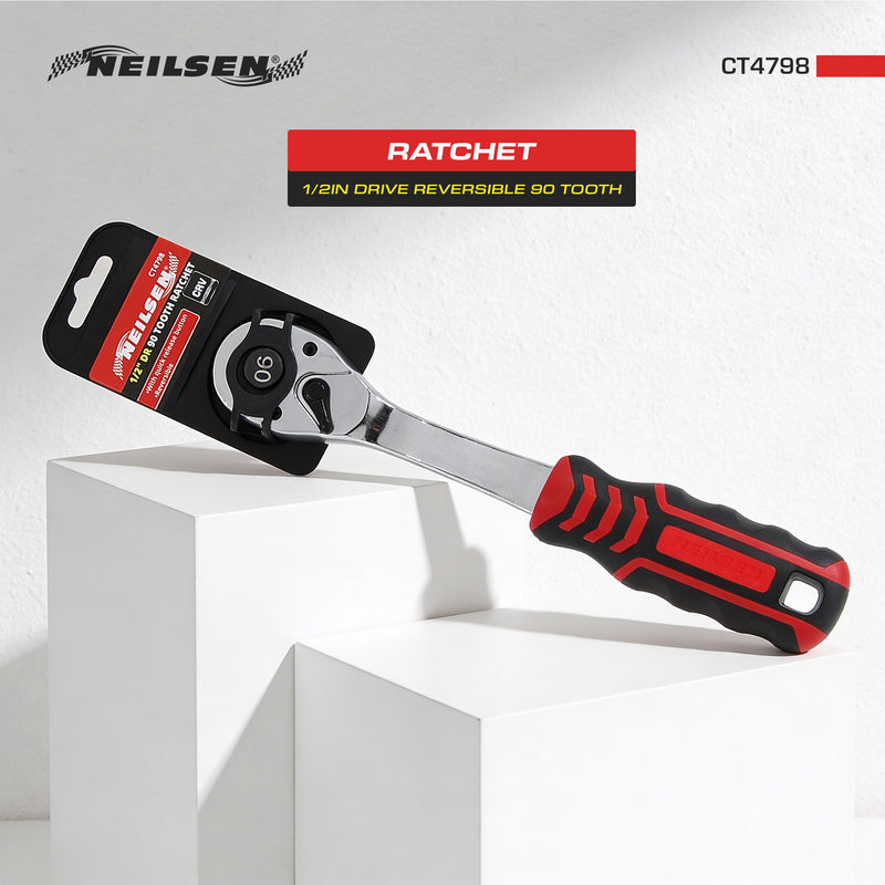CT4798 -  Ratchet 1/2in Drive Reversible 90 Tooth