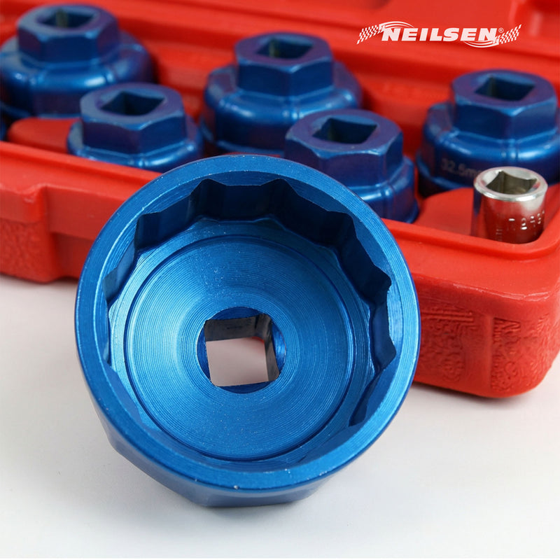 CT4870 - 7pc 1/2in.Dr Oil Filter Socket Set