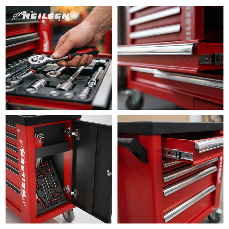 CT4904 - 6 Drawer Roller Tool Cabinet With 155pc Tool Set