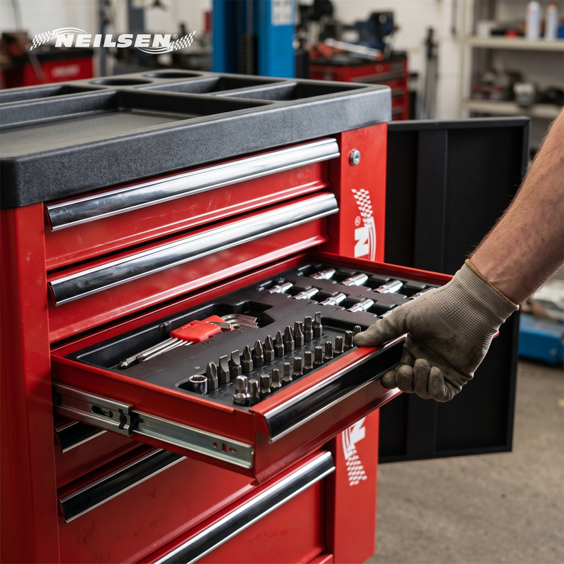 CT4904 - 6 Drawer Roller Tool Cabinet With 155pc Tool Set
