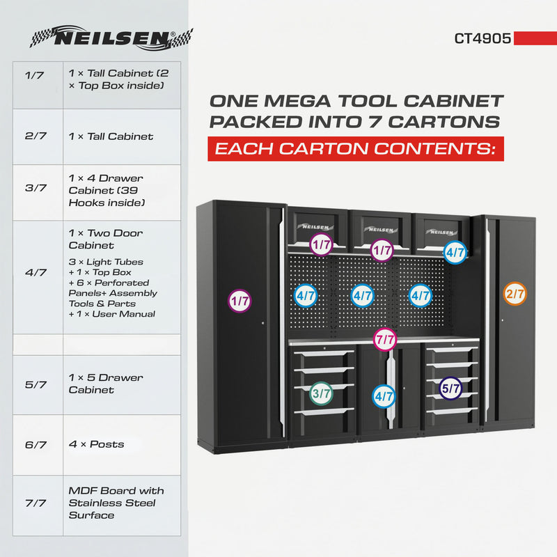 CT4905 - Garage Storage System - Black