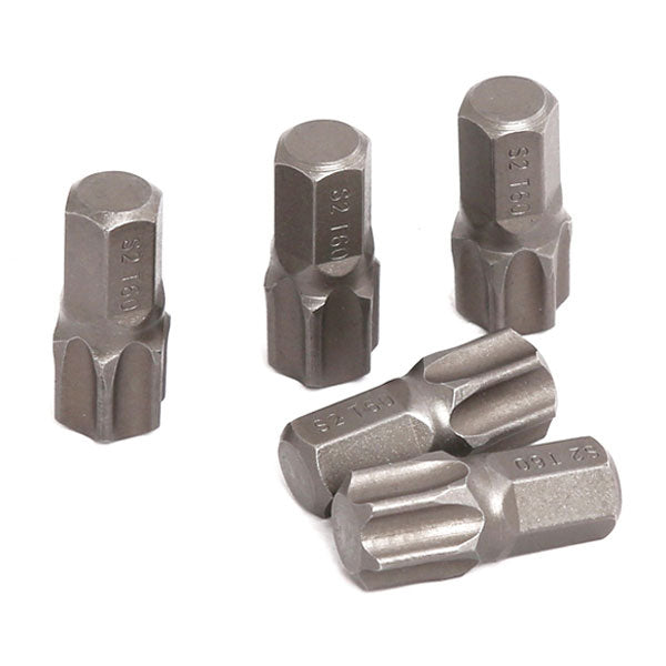 CT4946 - 5pc Star Bit Set T60 x 30mm 10mm Hex Shank