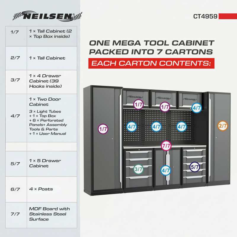 CT4959 - Garage Storage System - Grey