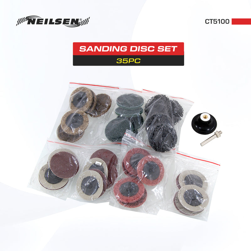 CT5100 - 35pc Sanding Disc Set