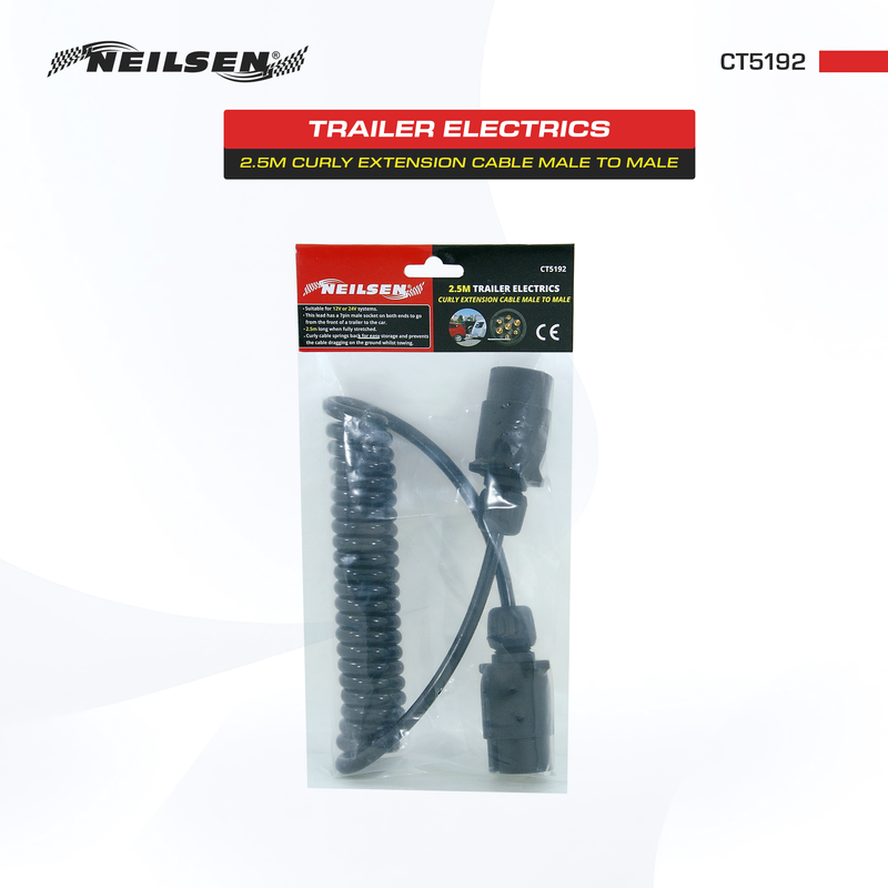 CT5192 - Trailer Cable Extension Lead 2.5M