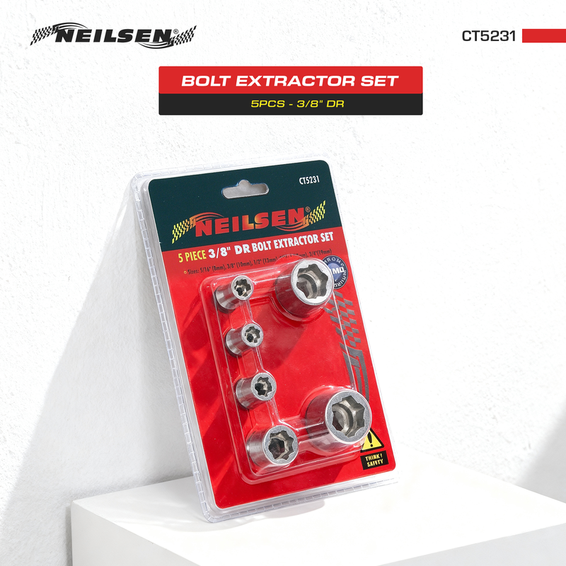 CT5231 - 5pc Bolt Extractor Set