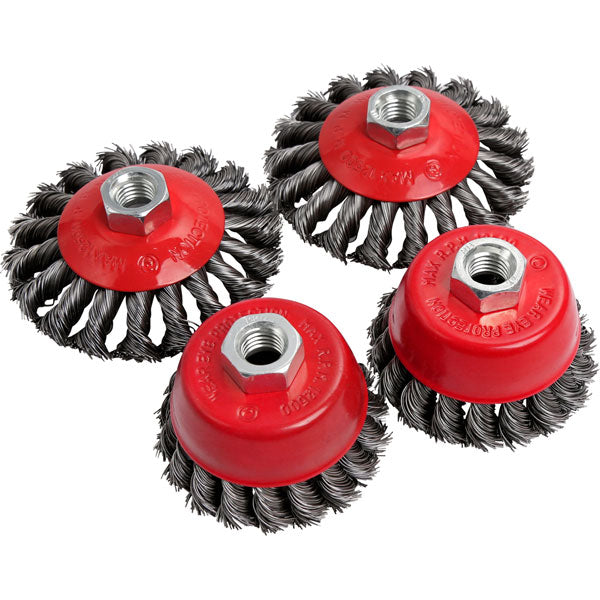 CT5245 - 4pc Rotary Wire Brush Set