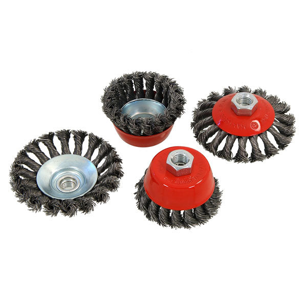 CT5245 4pc Rotary Wire Brush Set — Neilsen Tools