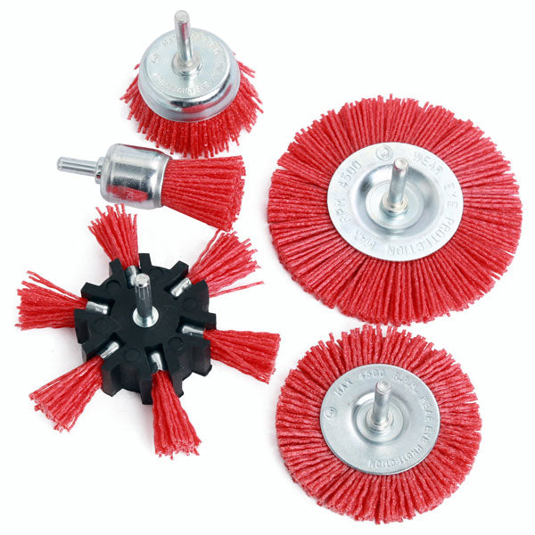 CT5247 5pc Nylon Rotary Brush Set — Neilsen Tools