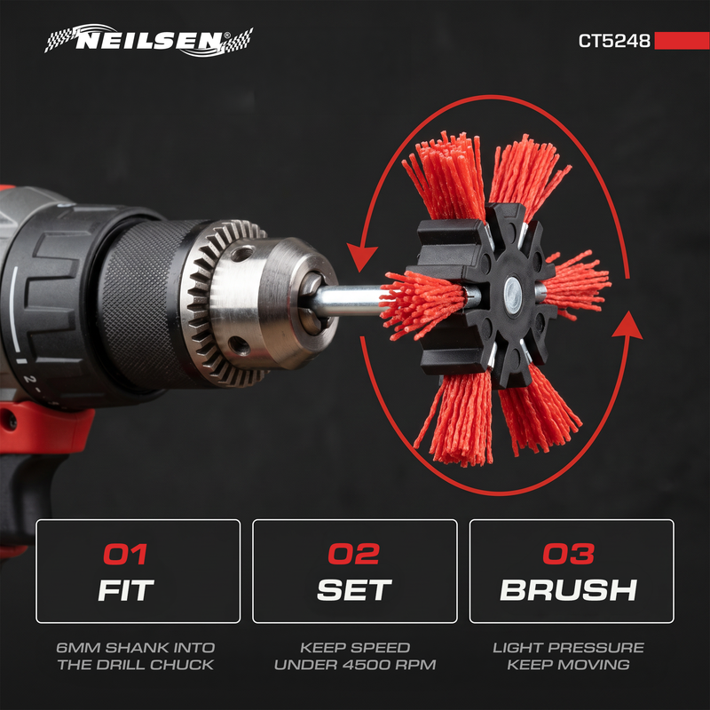 CT5248 - Rotary Flap Brush - 100mm