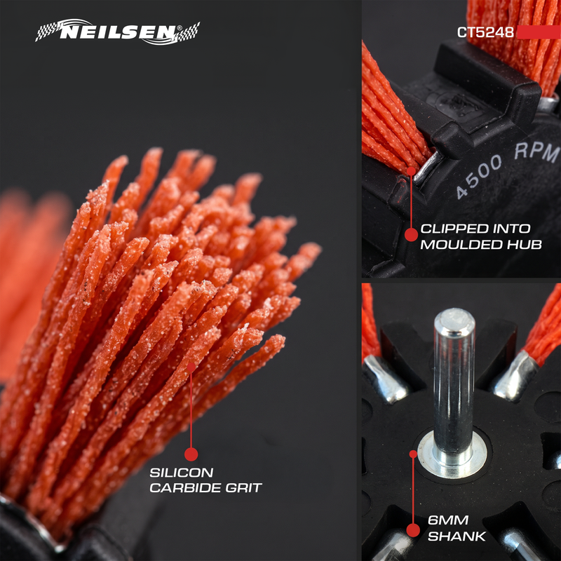 CT5248 - Rotary Flap Brush - 100mm