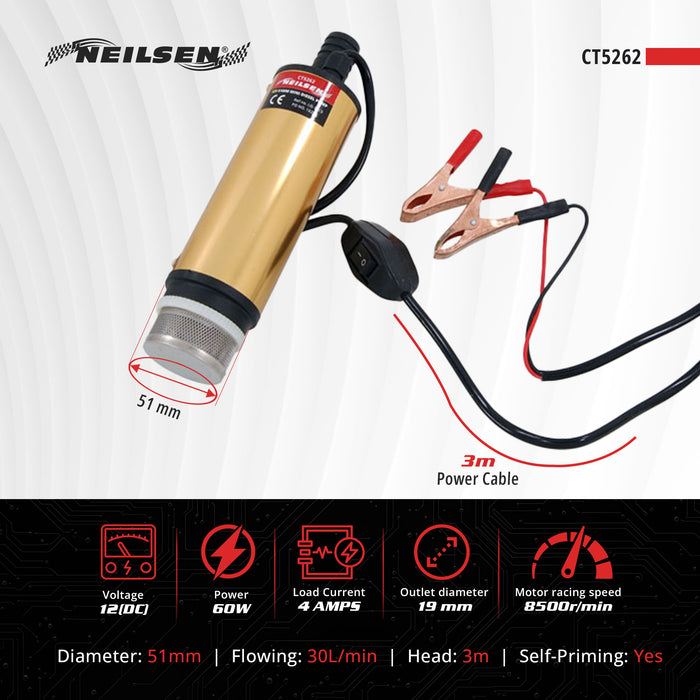 CT5262 - Electric Diesel Fuel Pump 12v