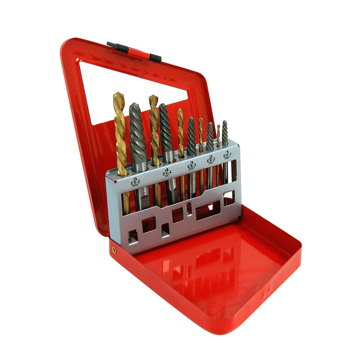 CT5273 - 10pc Combination Screw Extractor and Drill Set — Neilsen Tools