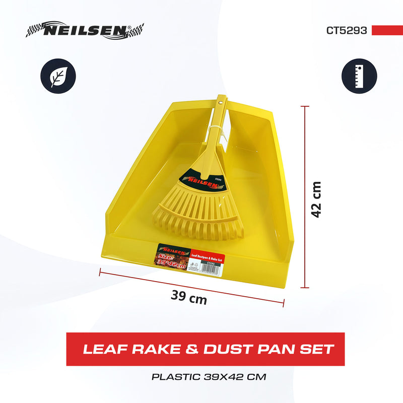 CT5293 - Leaf Rake & Dust Pan Set