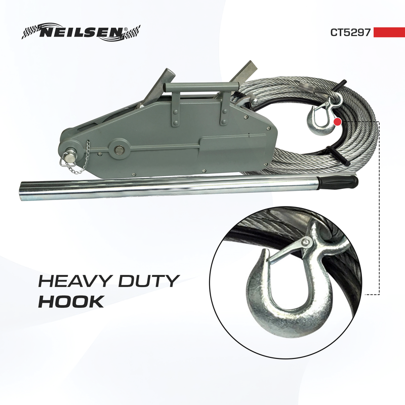 CT5297 - Wire Rope Puller - 1600kg