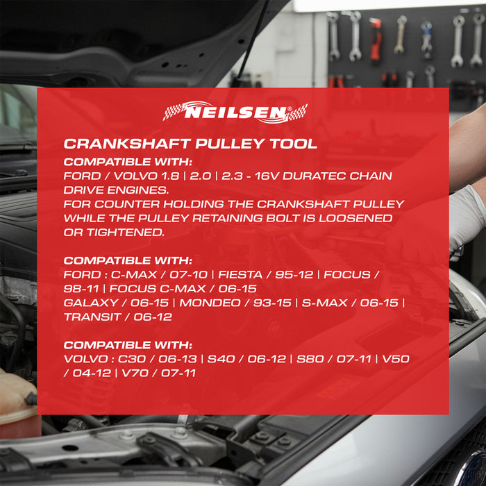 CT5329 - Crankshaft Pulley Holding Tool - Ford / Volvo