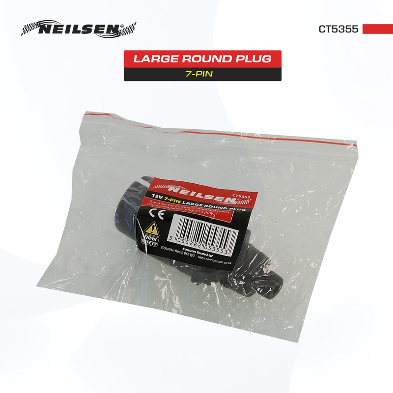 CT5355 - 7-Pin Trailer Round Plug