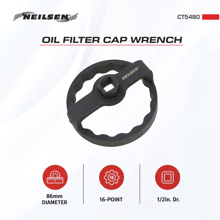 CT5480 - Oil Filter Cap Wrench - Volvo