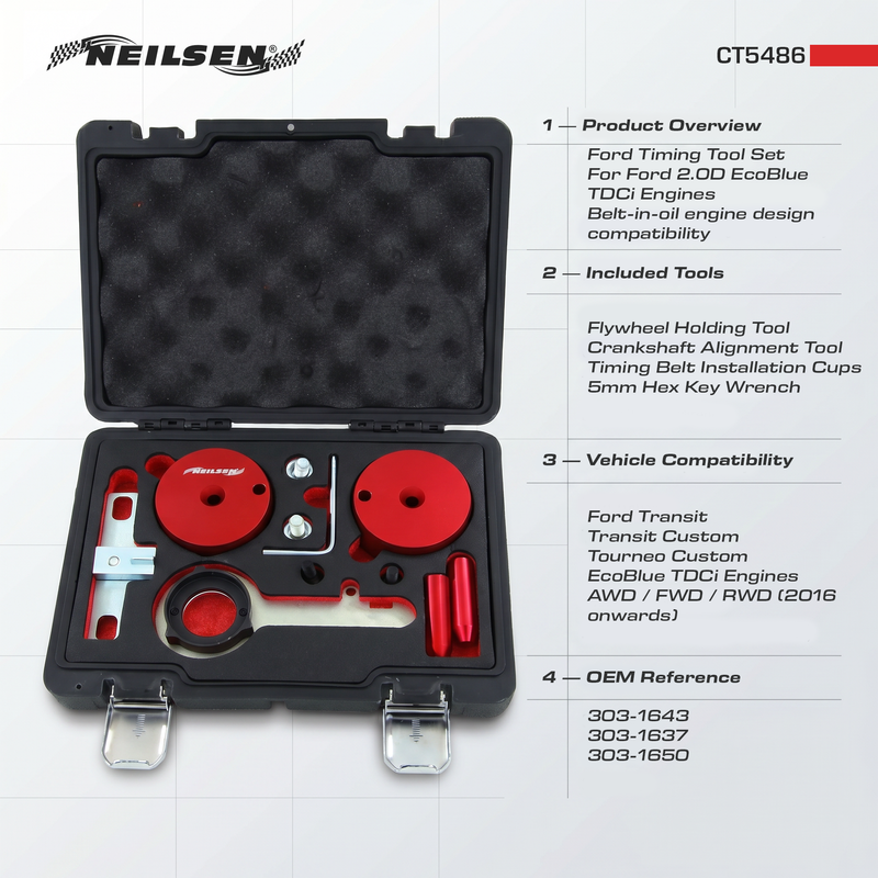 CT5486 - Timing Tool Set - Ford