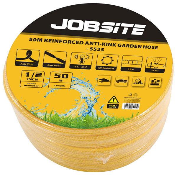 CT5525 - Garden Hose - 50m Thick Reinforced Wall 1/2in. Diameter