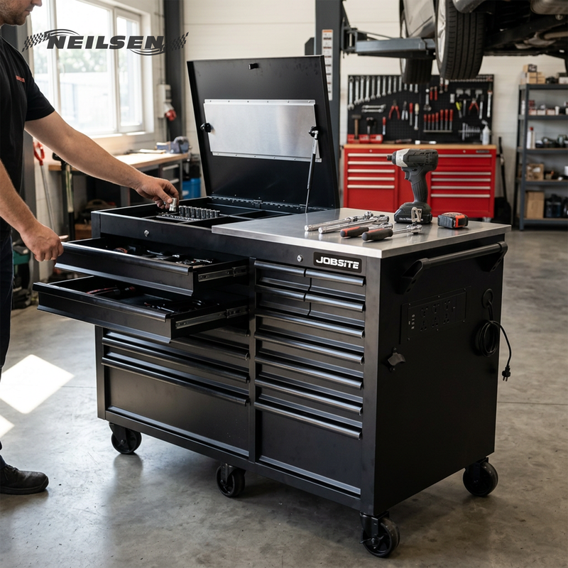 CT5534 - Stainless Steel Top Mobile Workbench 61 Inch