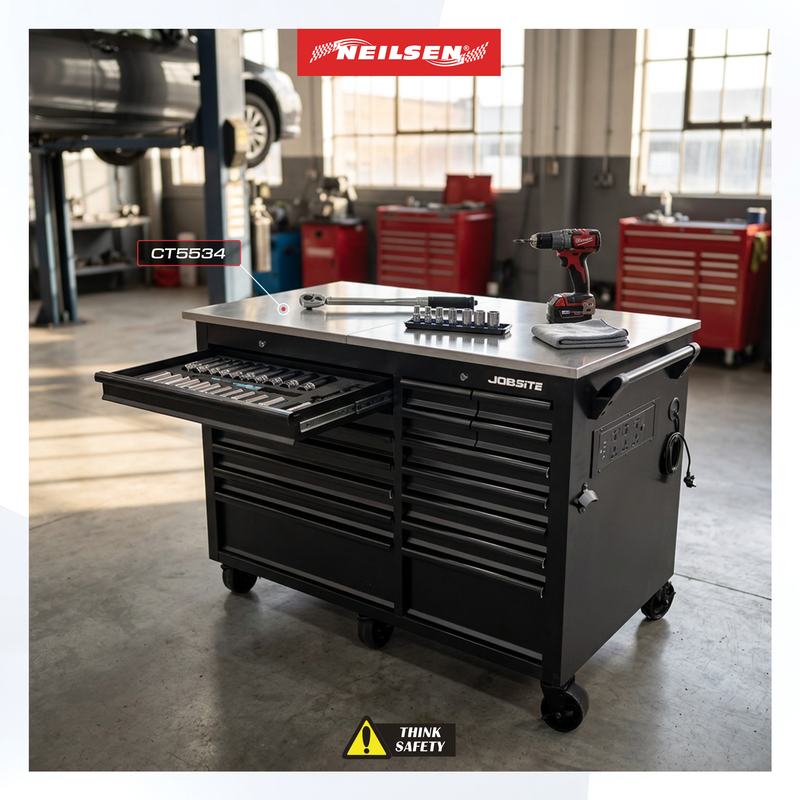 CT5534 - Stainless Steel Top Mobile Workbench 61 Inch