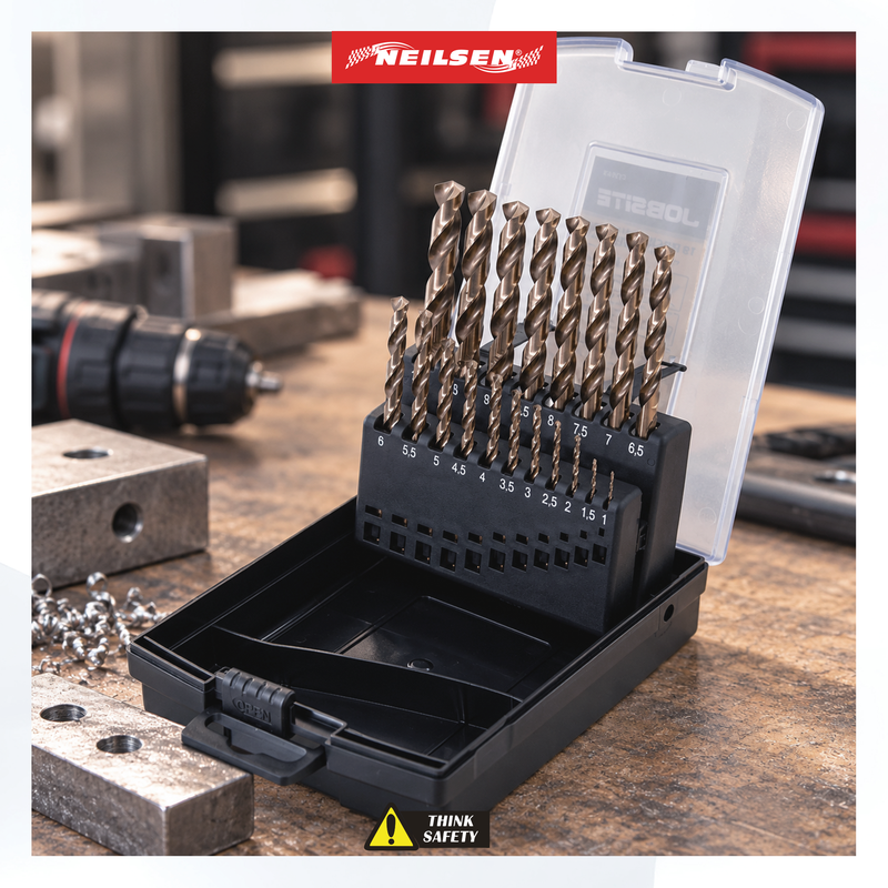 CT5553 - 19pc HSS Cobalt Drill Set