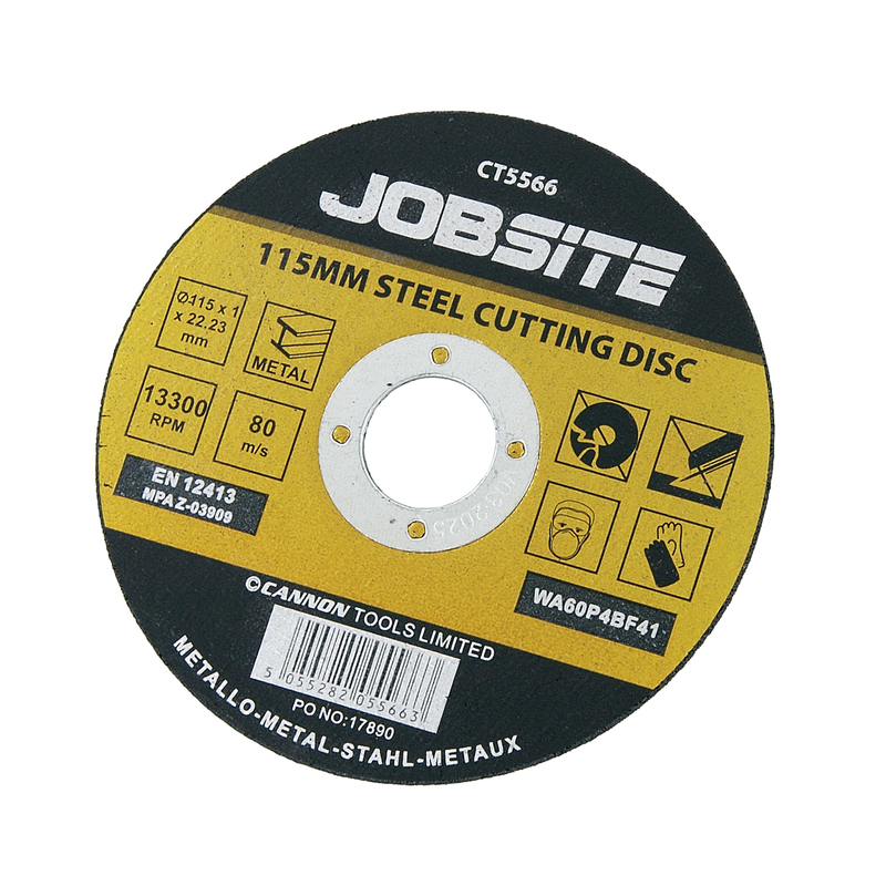 CT5566 - 115mm Steel Cutting Discs 50pc