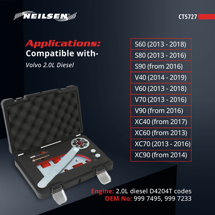 CT5727 - Timing Tool Set - Volvo