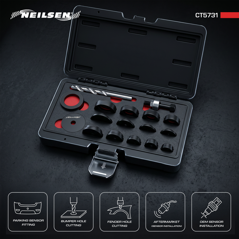CT5731 - Parking Sensor / Distance Control Hole Punch Set 17-32mm