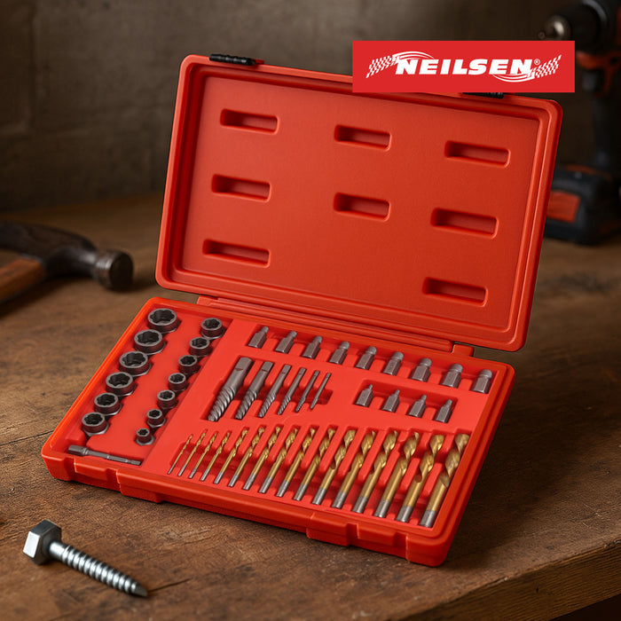 CT5764 - 49pc Screw Extractor and Drill Set