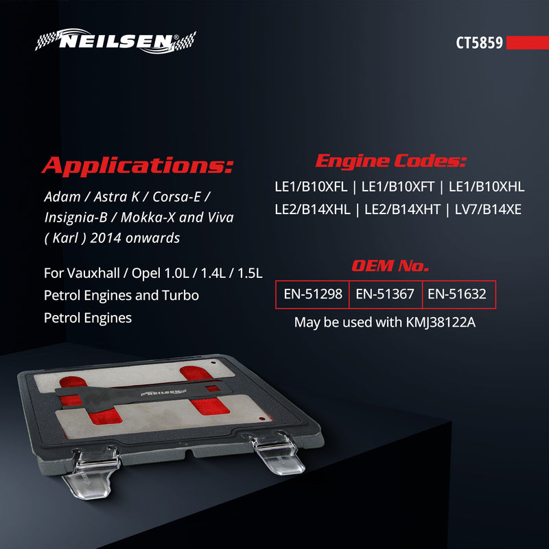 CT5859 - Timing Tool Set - Vauxhall / Opel