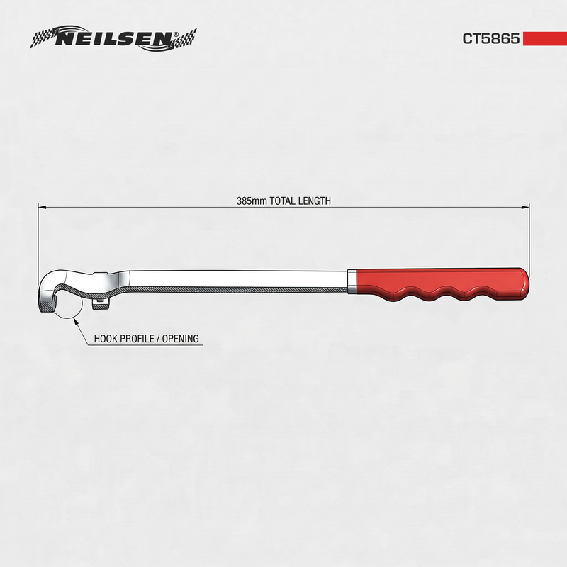CT5865 - Spanner Extender - 385mm