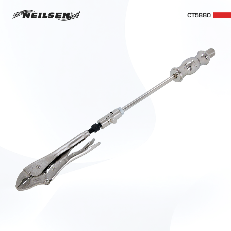 CT5880 - 10in Locking Pliers With Slide Hammer