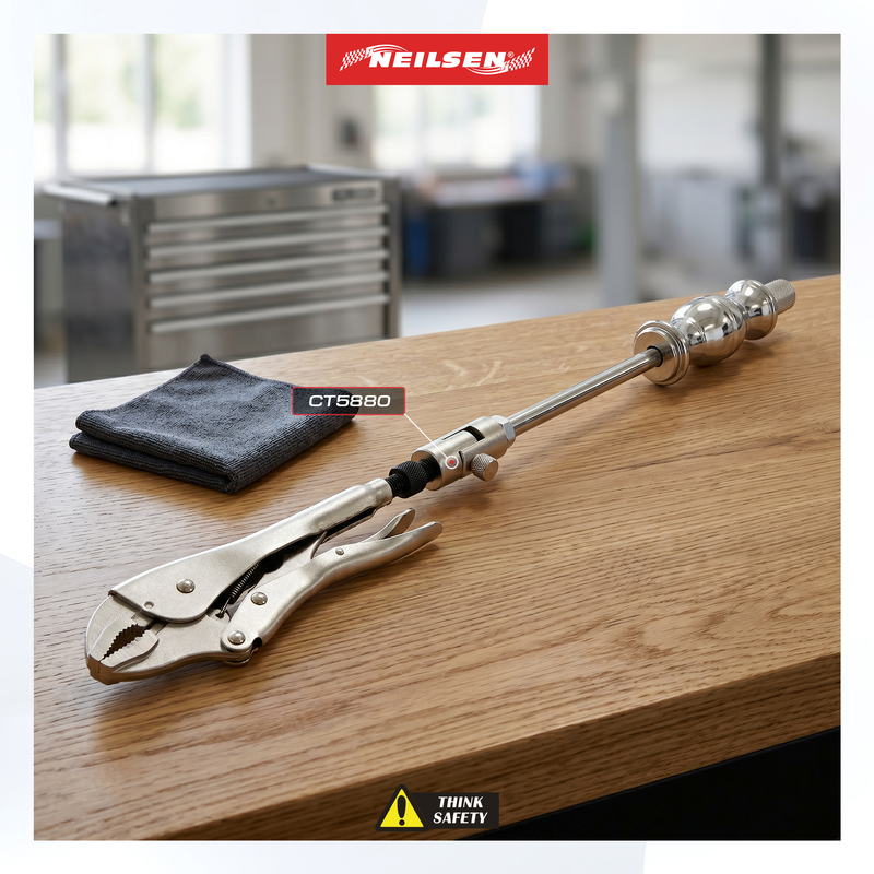 CT5880 - 10in Locking Pliers With Slide Hammer