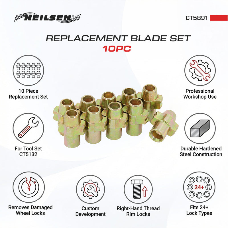 CT5891 - 10pc Replacement Blade Set