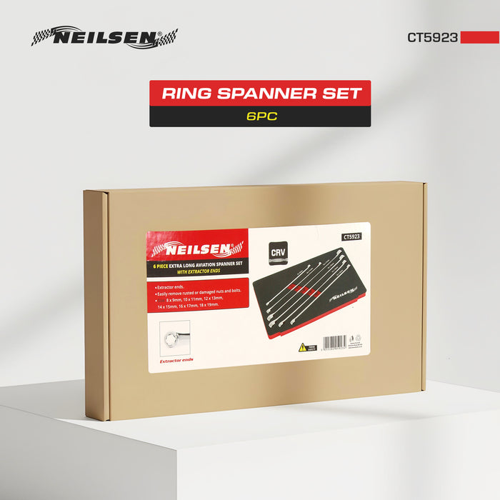 CT5923 - 6pc Ring Spanner Set