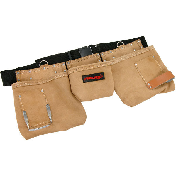 CT5944 - Leather Tool Belt Tan 5 Pocket