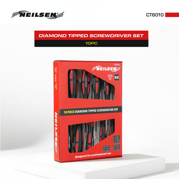 CT6010 - Diamond Tipped Screwdriver Set 10pc